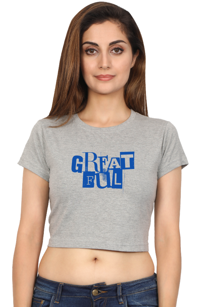 Women's Graphic Crop Tops – Express Your Style