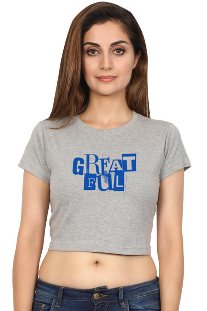 Women's Graphic Crop Tops – Express Your Style