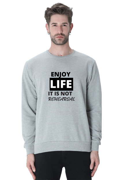 motivational quotes printed sweatshirt | winterwear sweatshirts