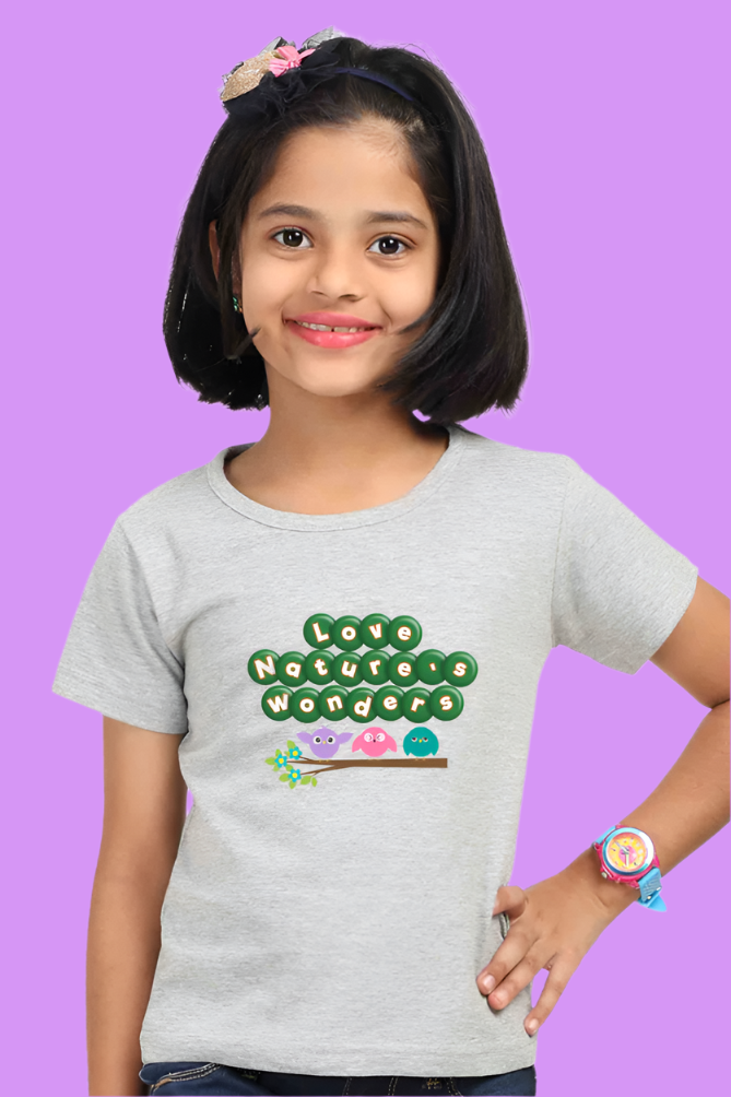 Nature Printed T-Shirts for Girls