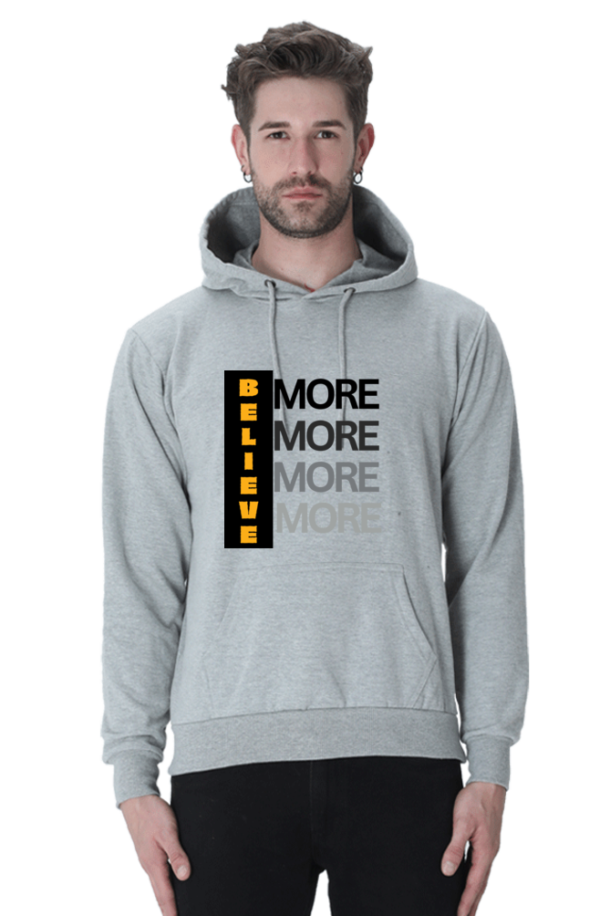 Believe More Printed Stylish Hoodies