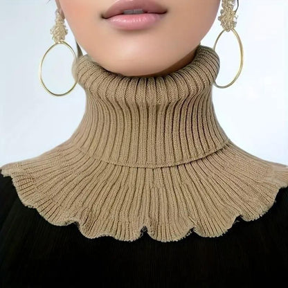 Hand Knitted Winter Collar Neck (Assorted Color) - Winter Specials