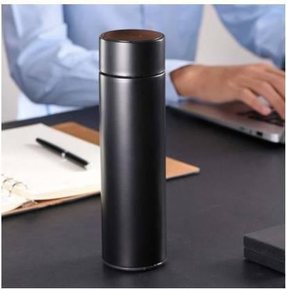 Stainless Steel Temperature Water Bottle Thermos, Double Wall Vacuum Intelligent Cup with LCD Smart Display (500 ML) - Drinkware