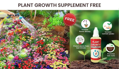 Buy Varieties of Flower Seeds (Pack of 100) And Get Plant Growth Supplement Free -Garden & Outdoor