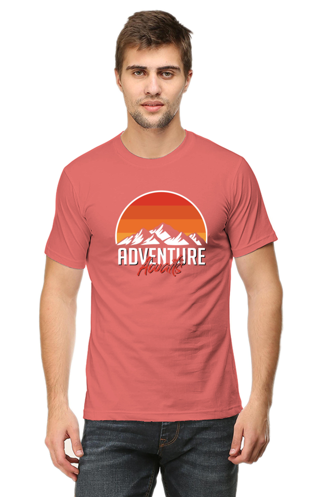 Adventure Quality Round Neck T-Shirts for Long-Lasting Wear