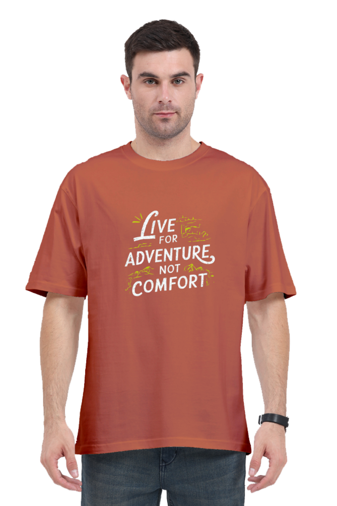 Adventure Comfortable Oversized Classic T-Shirt - Perfect Casual Wear