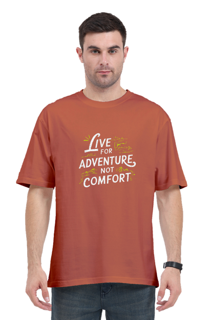 Adventure Comfortable Oversized Classic T-Shirt - Perfect Casual Wear