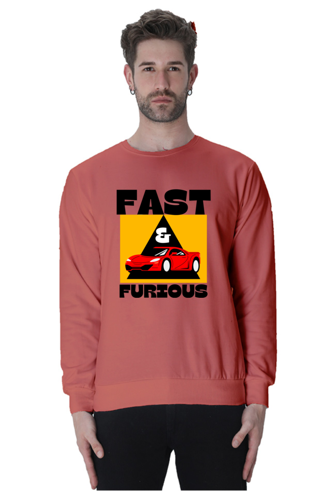 Graphics printed fast and furious Sweatshirt