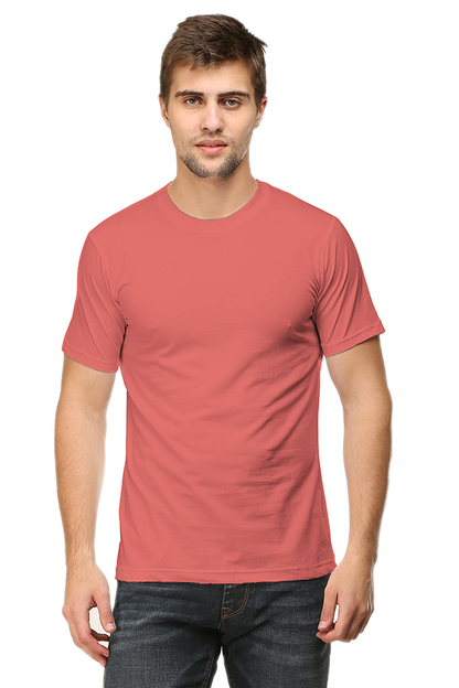 Plain Unisex Round Neck Classic T-Shirt - Soft Cotton, Perfect Fit, Timeless Style