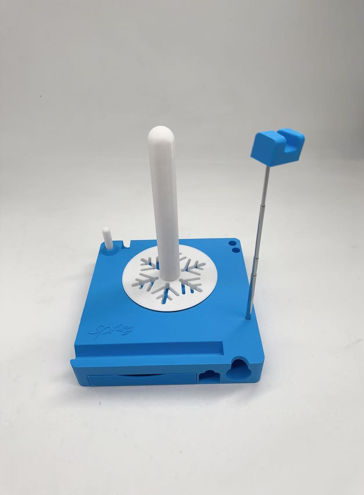 Cross-border Multi-Functional Yarn Spool Box Shiny Portable Multifunctional Yarn Shaft Box