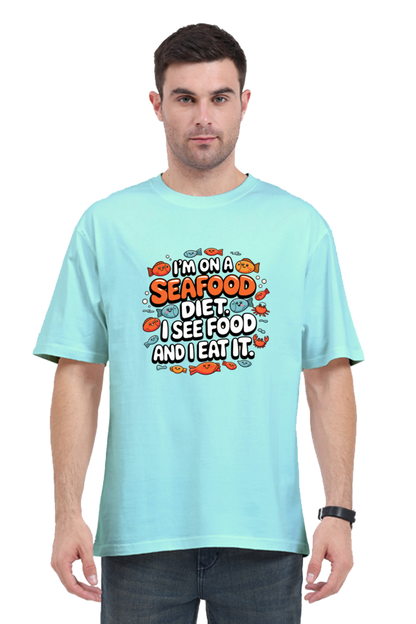 Sea Food Diet Timeless Oversized Classic T-Shirts for Effortless Style