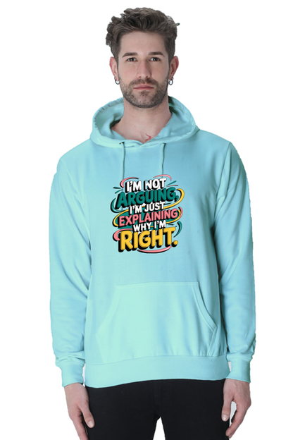 Iam Right printed hoodies - casual & Activewear