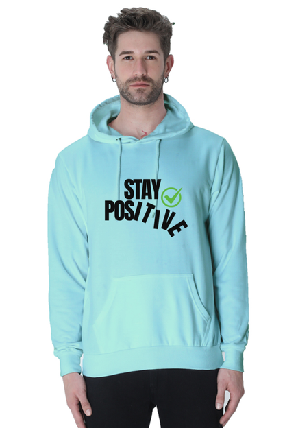 Stay Positive graphics hoodies