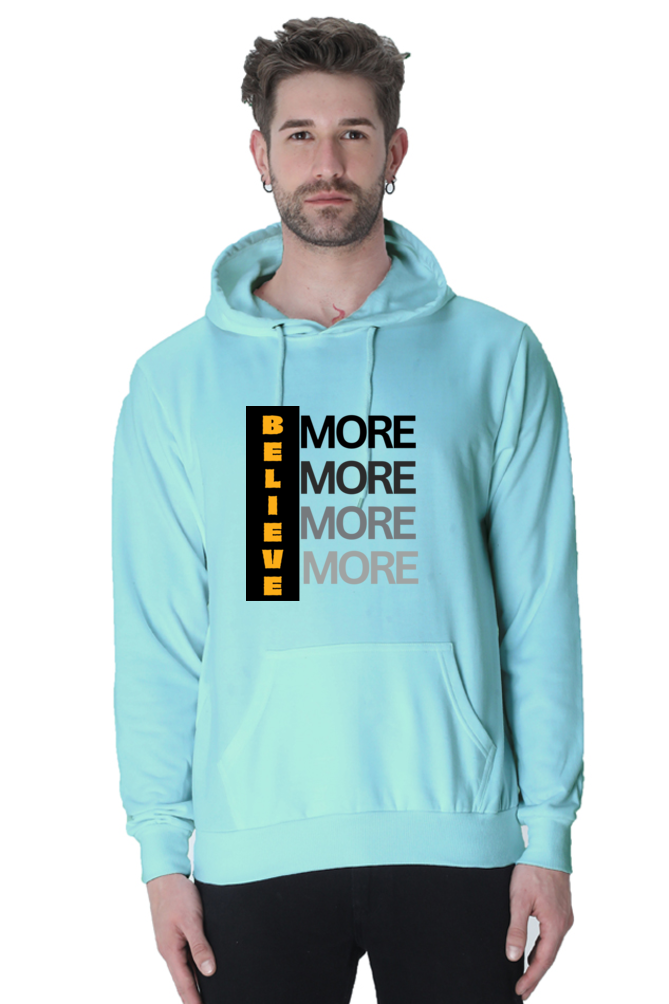 Believe More Printed Stylish Hoodies