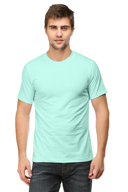 Unisex Round Neck Plain T-Shirt - Classic Fit, Versatile, and Perfect for Any Outfit