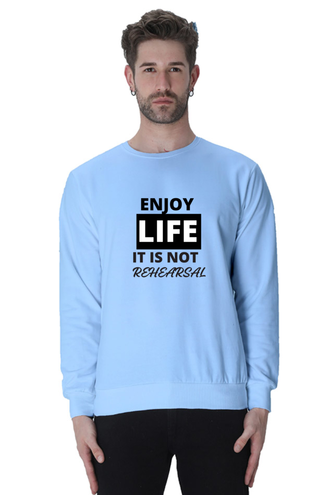 motivational quotes printed sweatshirt | winterwear sweatshirts