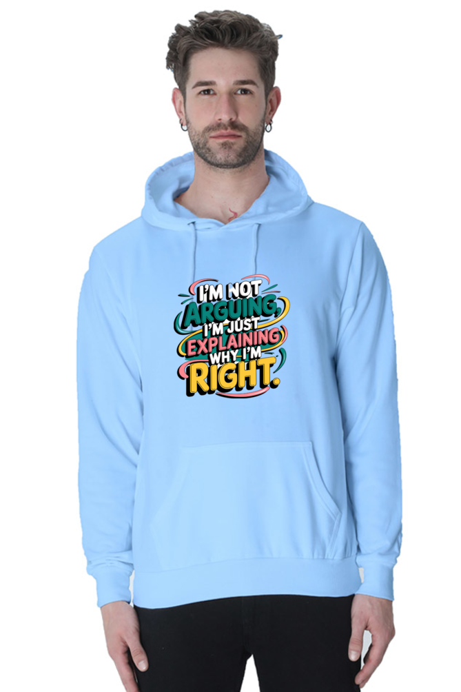 Iam Right printed hoodies - casual & Activewear