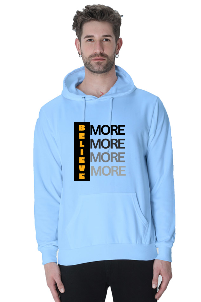 Believe More Printed Stylish Hoodies