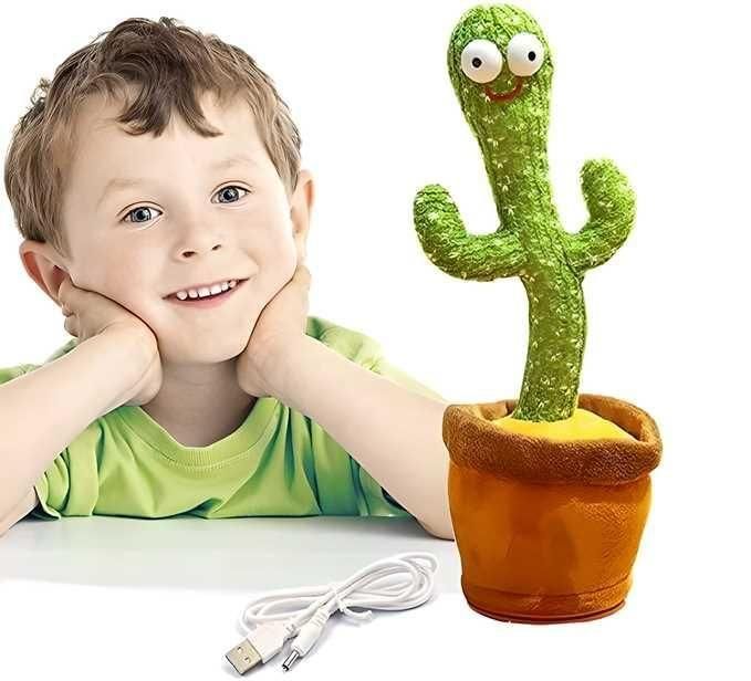 LED Musical Dancing & Mimicry Cactus Toy - Toys