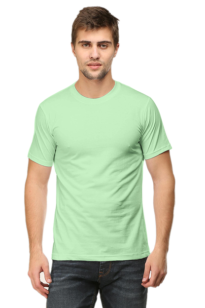 Unisex Round Neck Plain T-Shirt - Classic Fit, Versatile, and Perfect for Any Outfit