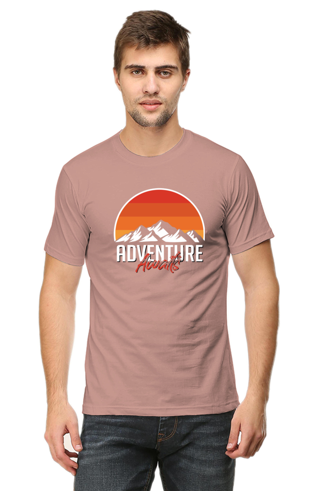 Adventure Quality Round Neck T-Shirts for Long-Lasting Wear