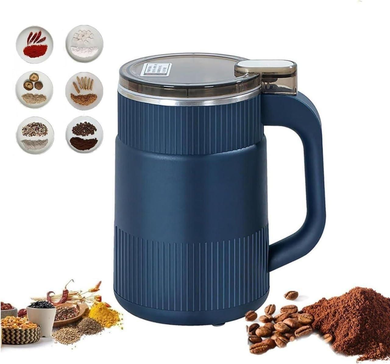 Stainless Steel Herbs Spices Nuts Grain Coffee Grinder for Home- kitchen Appliances