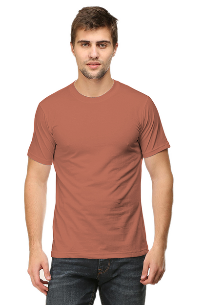 Plain Unisex Round Neck Classic T-Shirt - Soft Cotton, Perfect Fit, Timeless Style