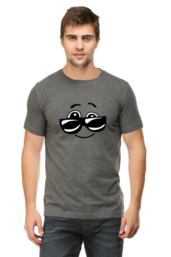 Smiley Round Neck T-Shirts Your Go-To for Casual Wear