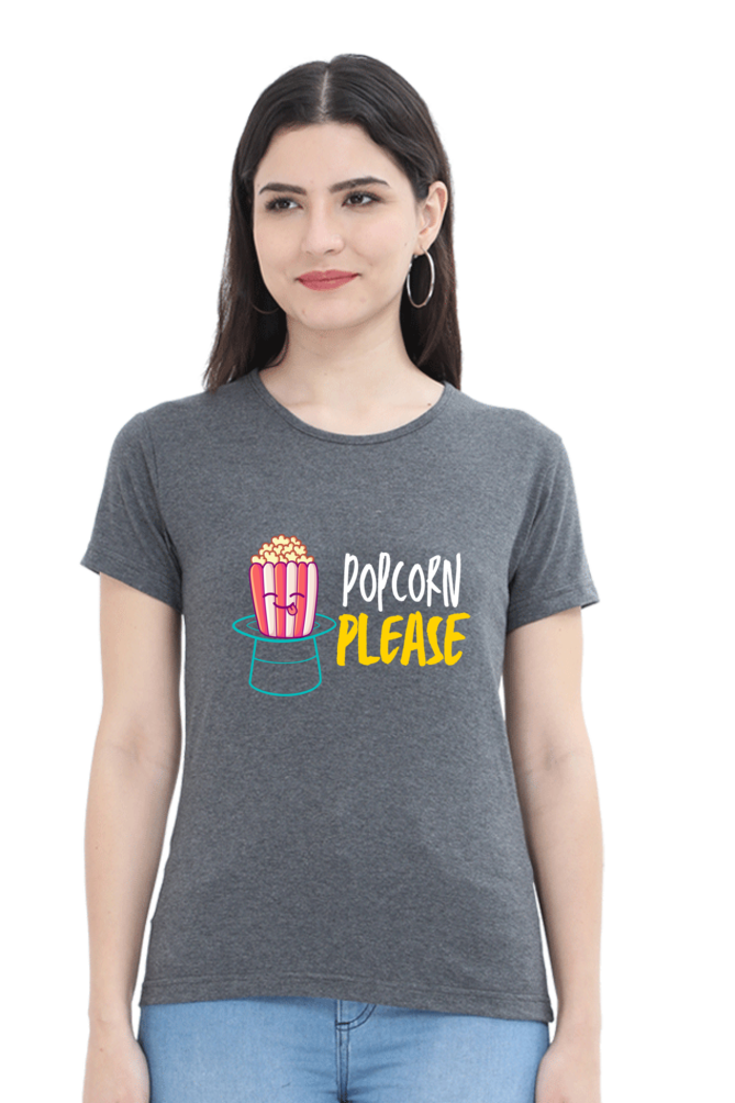 Popcorn lovers women's T-shirt