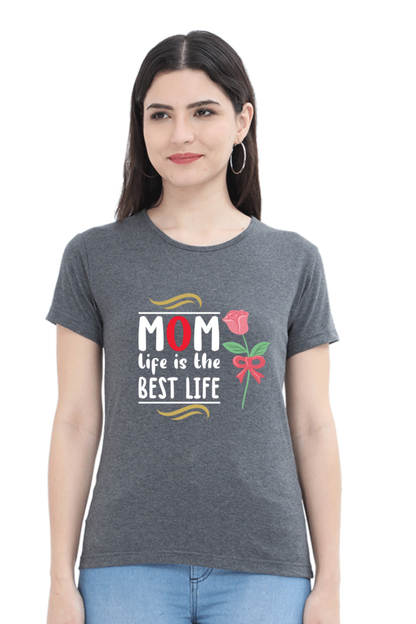 Mom Life printed Women's T-shirt