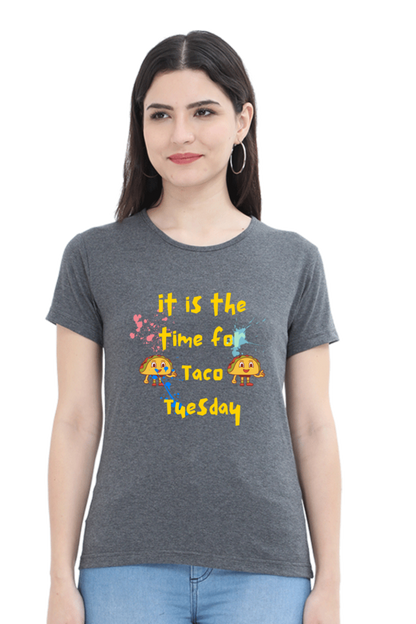 Taco Tuesday graphics women's Tshirt