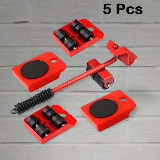 Furniture Lifter -Furniture Lifter Mover Tool Set Heavy Duty Furniture Shifting Lifting Moving Tool with Wheel Pads - Home Improvement