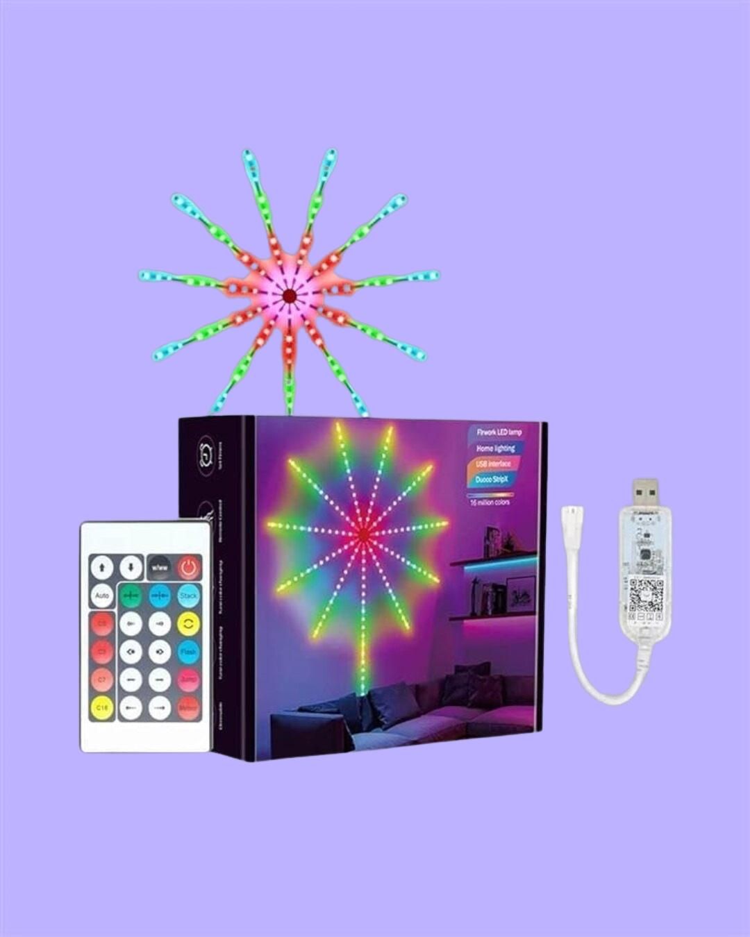 LED Fireworks Light - Home Decors