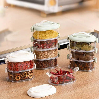 Storage Box For Kitchen, Spice Container and Seasoning Box - Kitchen Appliances