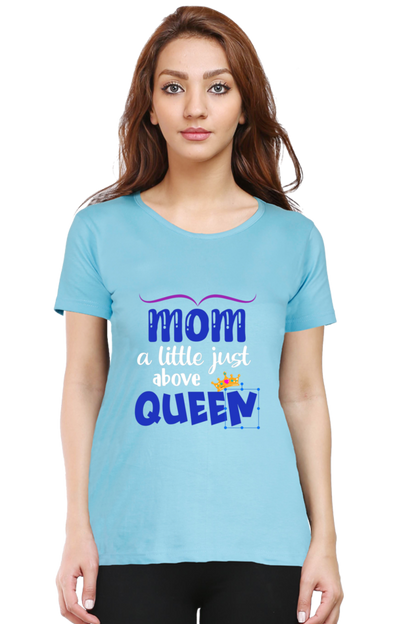 funny mom Quotes printed Women's T-shirt