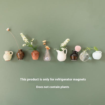 Magnetic Three-dimensional Decoration Refrigerator Sticker And Magnet Sticker Ceramic