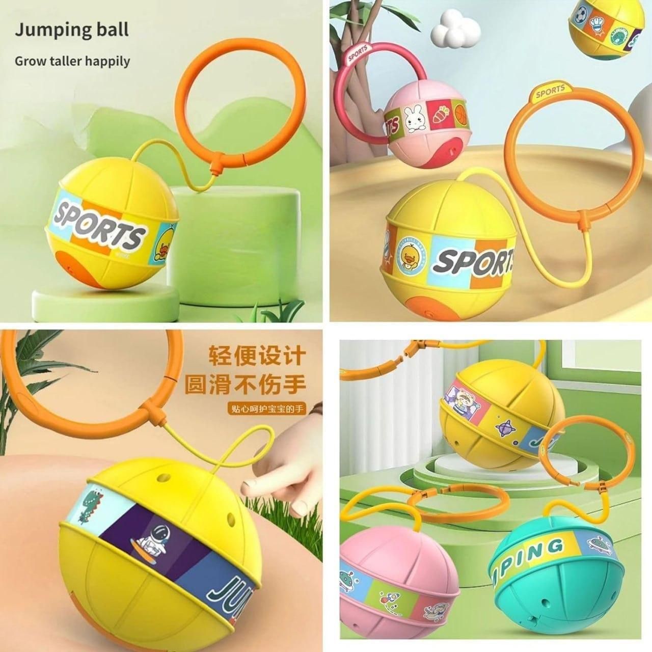 Skip Ball, Portable Foldable Colorful Flash Wheel Swing Ball, Kids Toys - Toys