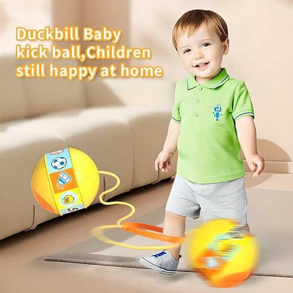 Skip Ball, Portable Foldable Colorful Flash Wheel Swing Ball, Kids Toys - Toys