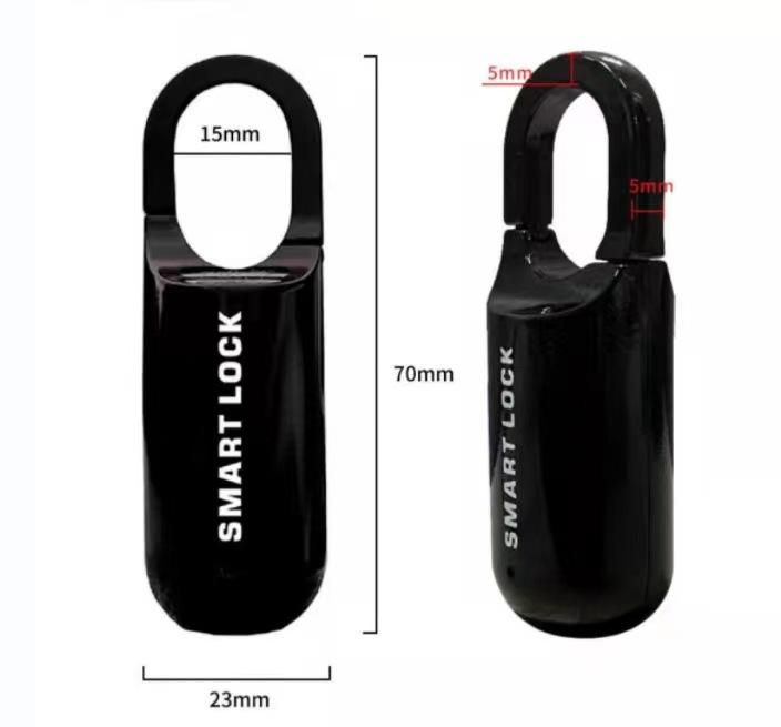 Fingerprint Padlock Multifunctional USB Smart Lock - Electronics & Gadgets