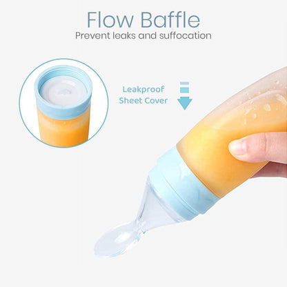 Premium Baby Food Squeeze Feeder Spoon - Baby Products