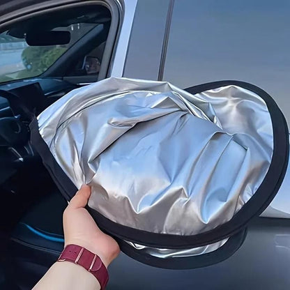 Folding Car Window Sunshade Cover - Car Accessories