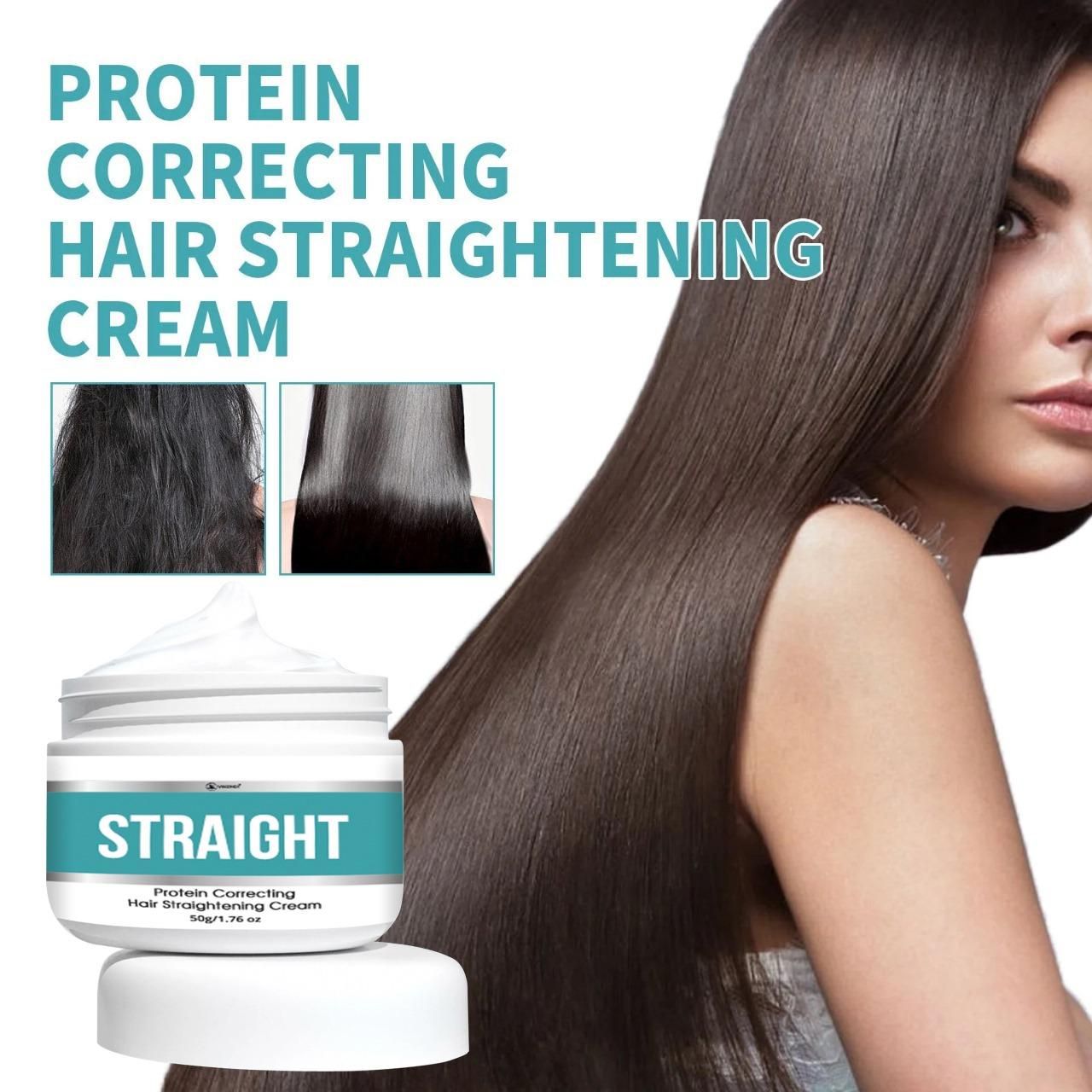 Straight Hair Straightener Cream(Pack Of  1) -  Beauty Care