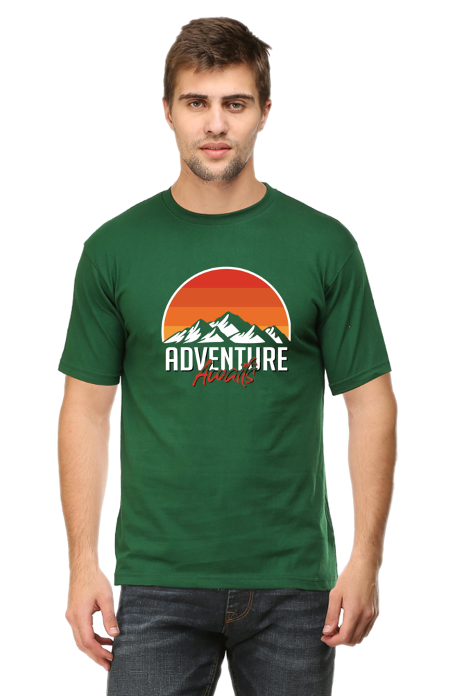 Adventure Quality Round Neck T-Shirts for Long-Lasting Wear