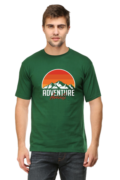 Adventure Quality Round Neck T-Shirts for Long-Lasting Wear