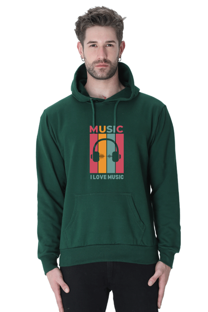 I Love Music Stylish and Comfortable Hoodies