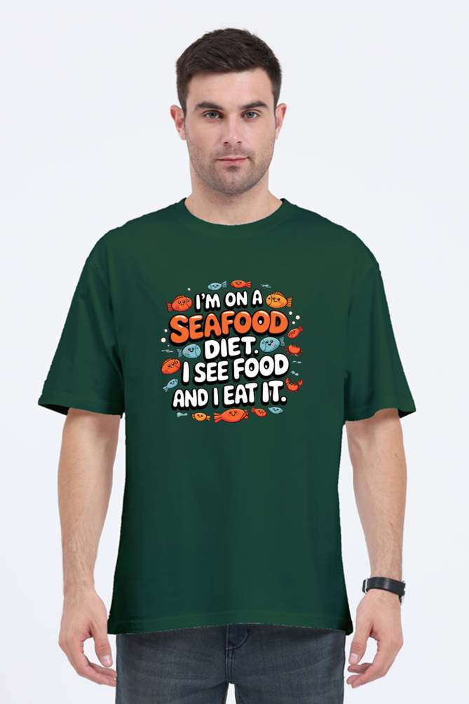 Sea Food Diet Timeless Oversized Classic T-Shirts for Effortless Style