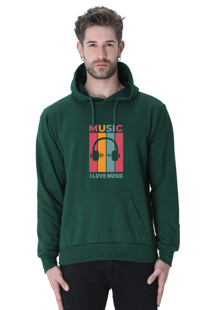 I Love Music Stylish and Comfortable Hoodies