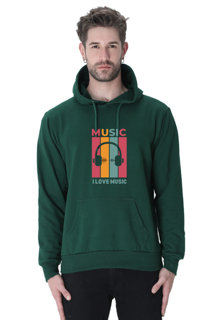 I Love Music Stylish and Comfortable Hoodies