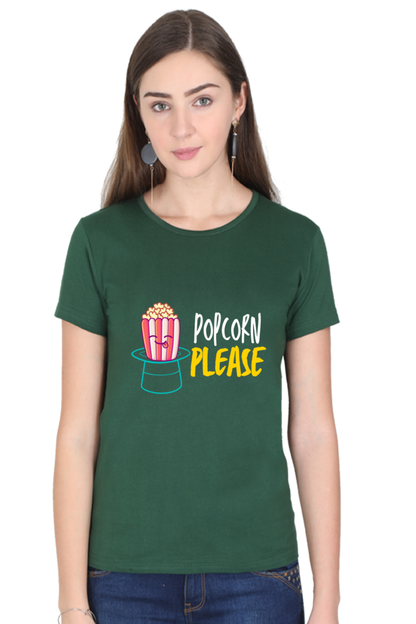 Popcorn lovers women's T-shirt