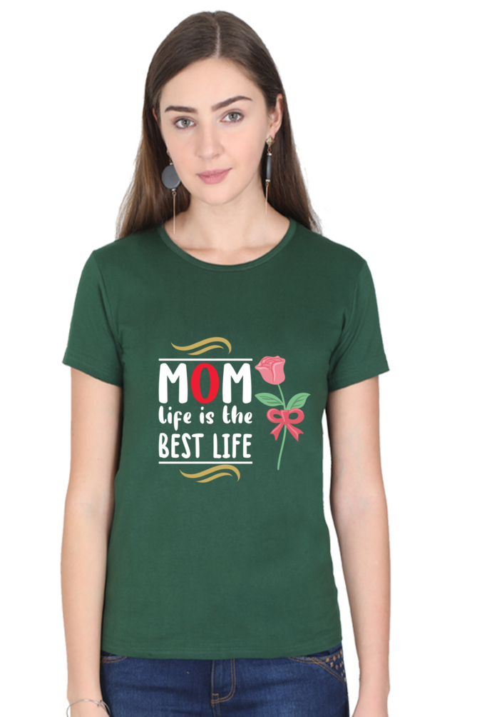 Mom Life printed Women's T-shirt